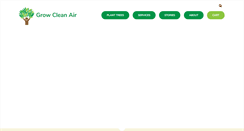 Desktop Screenshot of growcleanair.com